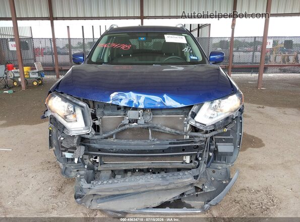 KNMAT2MT3JP538891 2018 NISSAN ROGUE Blue Vista interior trasera
