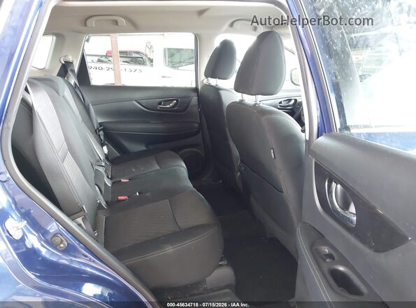 KNMAT2MT3JP538891 2018 NISSAN ROGUE Blue Vista de la etiqueta del VIN