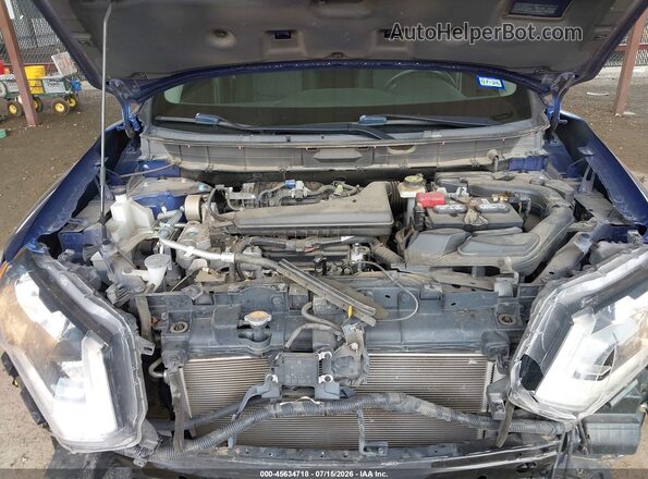 KNMAT2MT3JP538891 2018 NISSAN ROGUE Blue Vista trasera