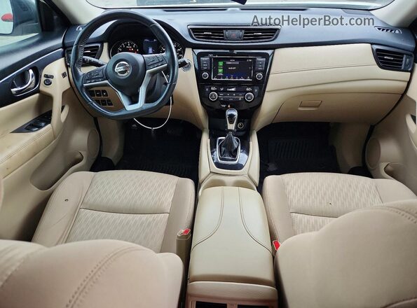 KNMAT2MT3JP603920 2018 NISSAN ROGUE White Vista del salpicadero