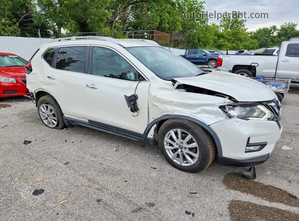 KNMAT2MT3JP603920 2018 NISSAN ROGUE White Delantero derecho