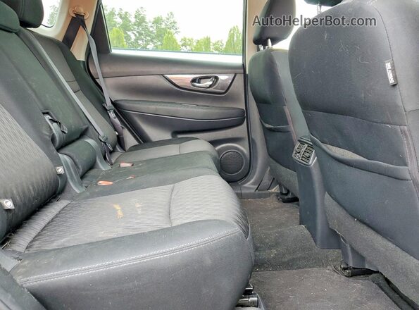 KNMAT2MT3KP505326 2019 NISSAN ROGUE Black Вид задніх сидінь