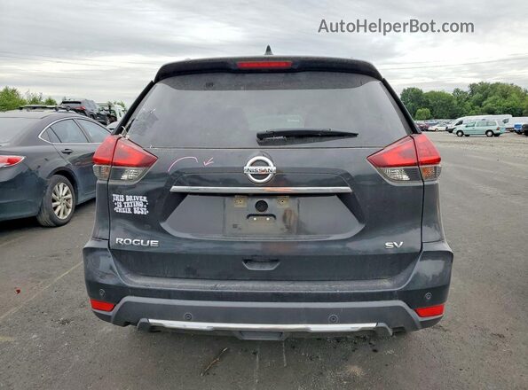 KNMAT2MT3KP505326 2019 NISSAN ROGUE Black Вид ззаду