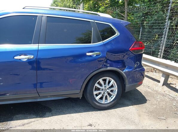 KNMAT2MT3KP519775 2019 NISSAN ROGUE Blue Դիմացի տեսք