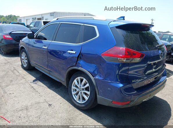 KNMAT2MT3KP519775 2019 NISSAN ROGUE Blue Հետևի ձախ