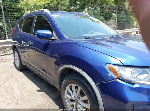 KNMAT2MT3KP519775 2019 NISSAN ROGUE Blue Սալոնի հետևի տեսք