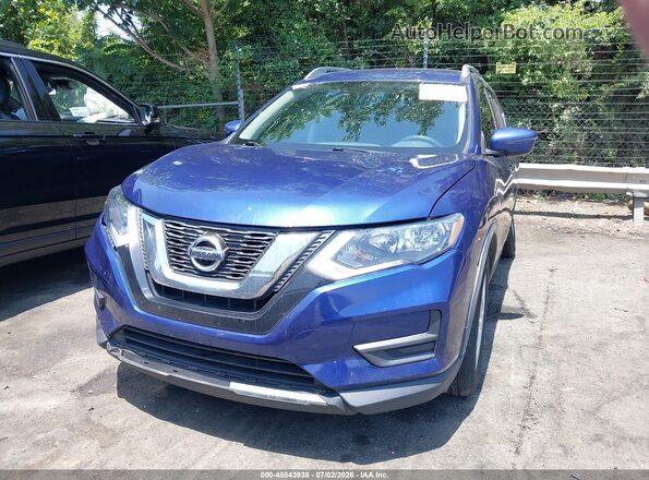 KNMAT2MT3KP519775 2019 NISSAN ROGUE Blue Սարքավորումների վահանակի տեսք