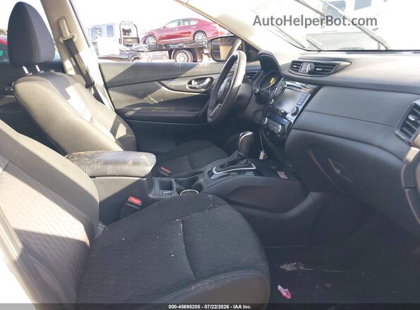 KNMAT2MT3KP528119 2019 NISSAN ROGUE White Widok wnętrza z przodu