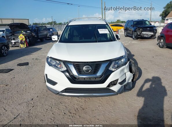 KNMAT2MT3KP528119 2019 NISSAN ROGUE White Widok zestawu wskaźników