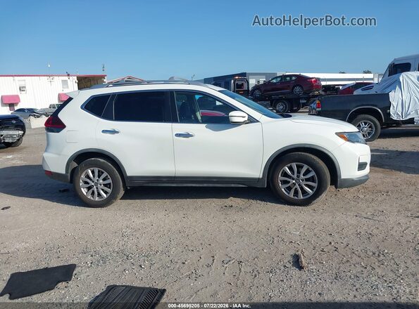 KNMAT2MT3KP528119 2019 NISSAN ROGUE White Widok wnętrza z tyłu