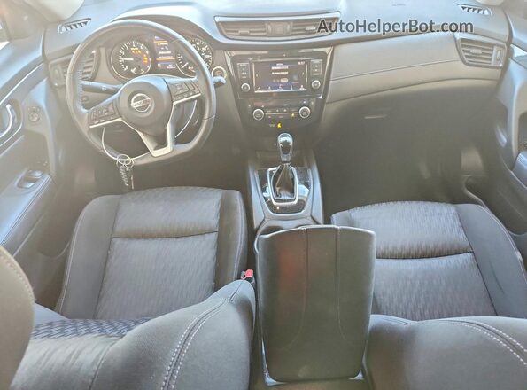 KNMAT2MT3KP557930 2019 NISSAN ROGUE Blue წინა პანელის ხედი