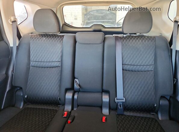 KNMAT2MT3KP557930 2019 NISSAN ROGUE Blue უკანა სავარძლების ხედი