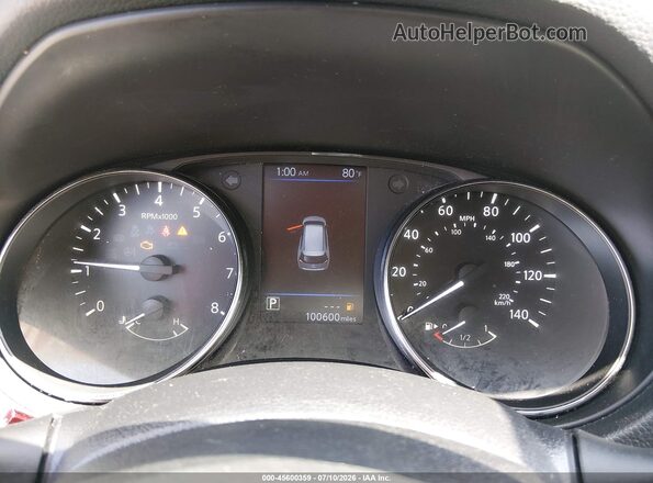 KNMAT2MT3LP526100 2020 NISSAN ROGUE Black Вид задніх сидінь