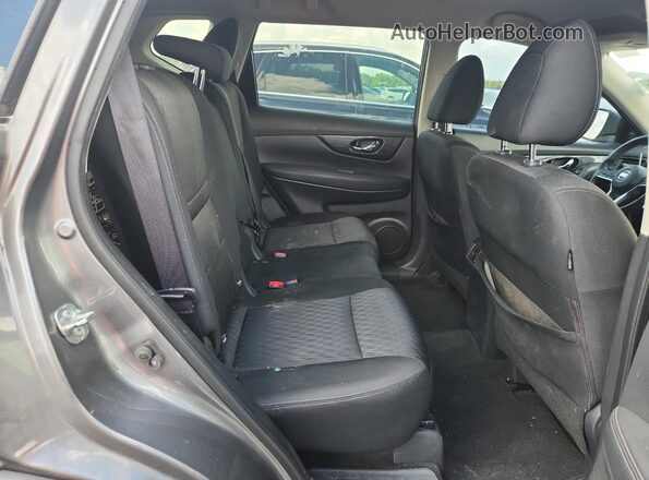 KNMAT2MT3LP533418 2020 NISSAN ROGUE Gray უკანა სალონის ხედი