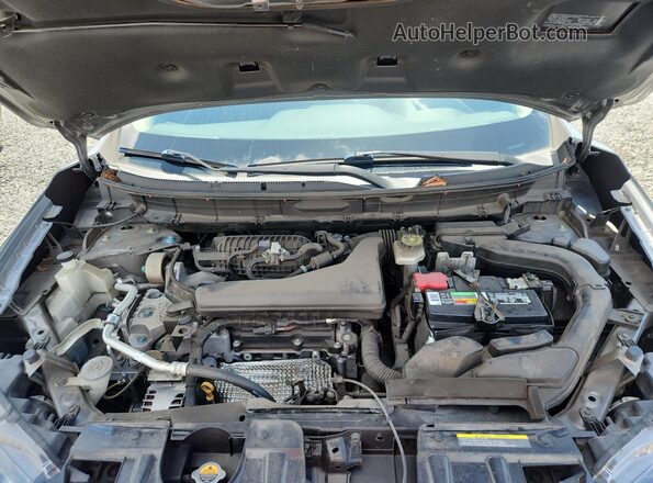KNMAT2MT3LP533418 2020 NISSAN ROGUE Gray ძრავის განყოფილების ხედი