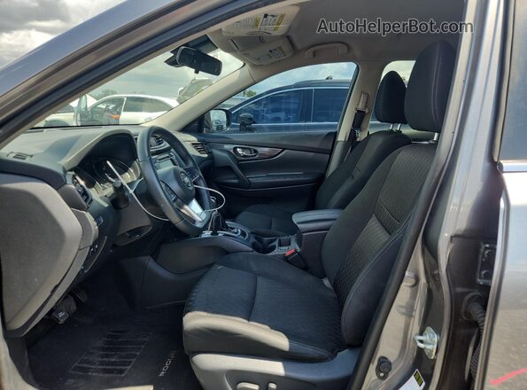 KNMAT2MT3LP533418 2020 NISSAN ROGUE Gray წინა სალონის ხედი