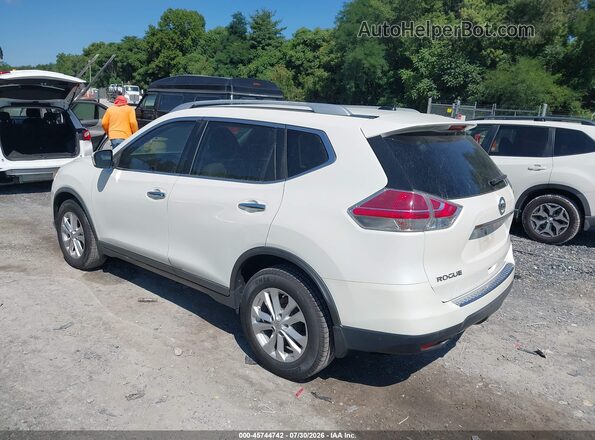 KNMAT2MT4GP630150 2016 NISSAN ROGUE White Trasero izquierdo