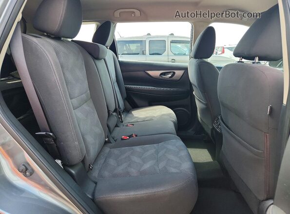 KNMAT2MT4GP644257 2016 NISSAN ROGUE Серый Вид задней части салона