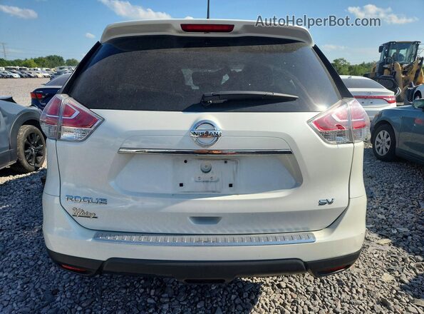 KNMAT2MT4GP656764 2016 NISSAN ROGUE White Հետևի տեսք
