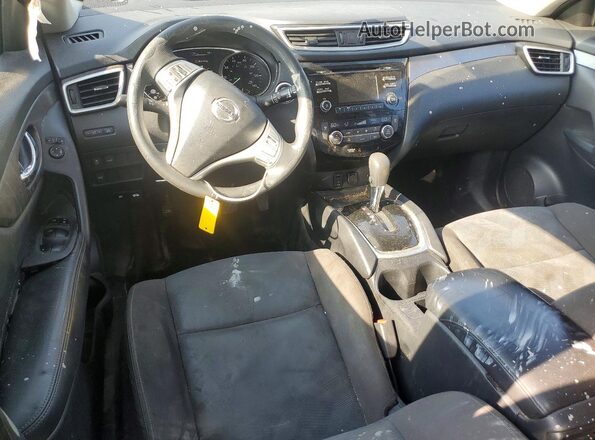 KNMAT2MT4GP658563 2016 NISSAN ROGUE Gray Widok deski rozdzielczej