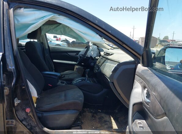 KNMAT2MT4GP699226 2016 NISSAN ROGUE Black Սալոնի դիմացի տեսք