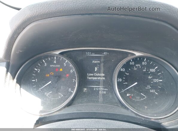 KNMAT2MT4GP699226 2016 NISSAN ROGUE Black Հետևի նստատեղերի տեսք