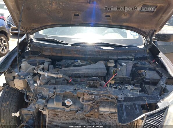 KNMAT2MT4GP699226 2016 NISSAN ROGUE Black Հետևի տեսք