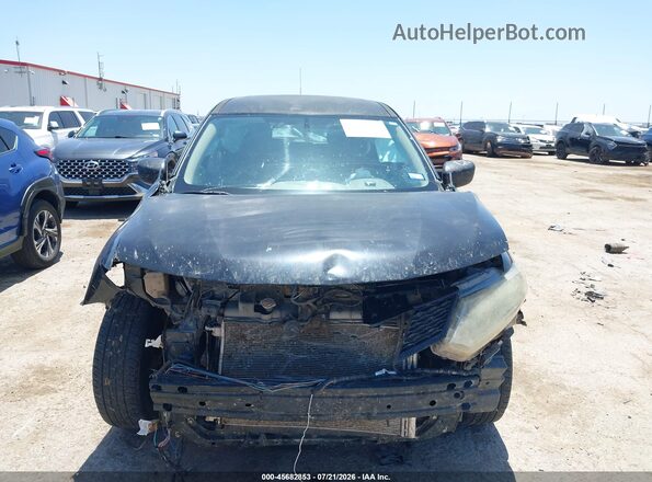 KNMAT2MT4GP699226 2016 NISSAN ROGUE Black Սարքավորումների վահանակի տեսք