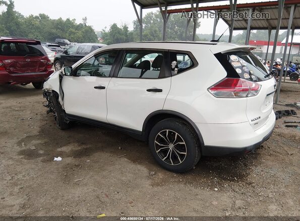 KNMAT2MT4GP704828 2016 NISSAN ROGUE White Rear left