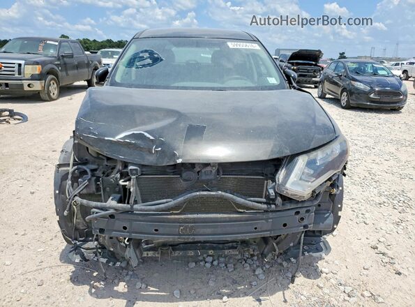 KNMAT2MT4HP539686 2017 NISSAN ROGUE Black Front view