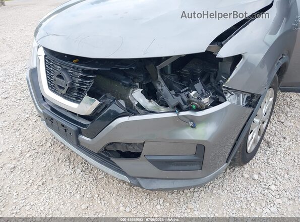 KNMAT2MT4HP545021 2017 NISSAN ROGUE Gray Front view