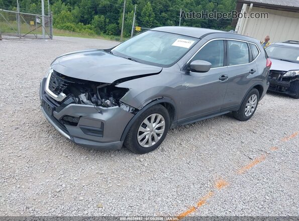KNMAT2MT4HP545021 2017 NISSAN ROGUE Gray Front left