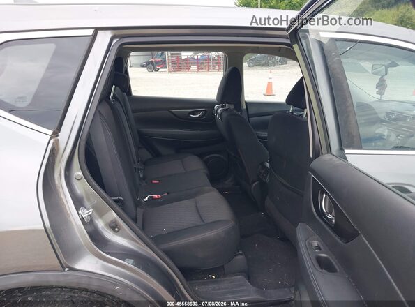 KNMAT2MT4HP545021 2017 NISSAN ROGUE Gray VIN sticker view