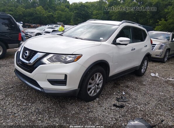 KNMAT2MT4HP570663 2017 NISSAN ROGUE White Przód lewy