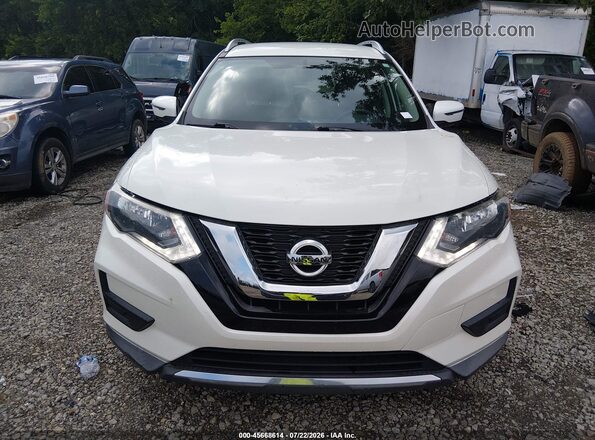 KNMAT2MT4HP570663 2017 NISSAN ROGUE White Widok zestawu wskaźników
