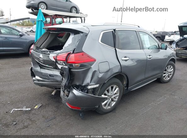KNMAT2MT4HP611650 2017 NISSAN ROGUE Gray უკანა მარჯვენა