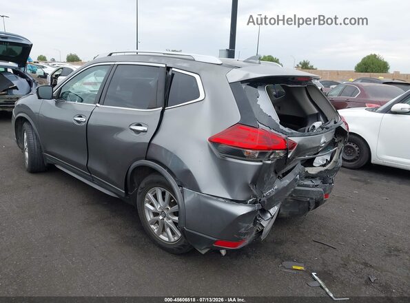 KNMAT2MT4HP611650 2017 NISSAN ROGUE Gray უკანა მარცხენა