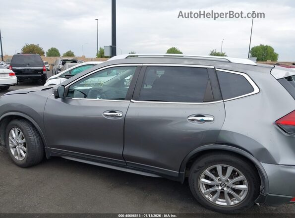 KNMAT2MT4HP611650 2017 NISSAN ROGUE Gray სალონის 360-გრადუსიანი ხედი