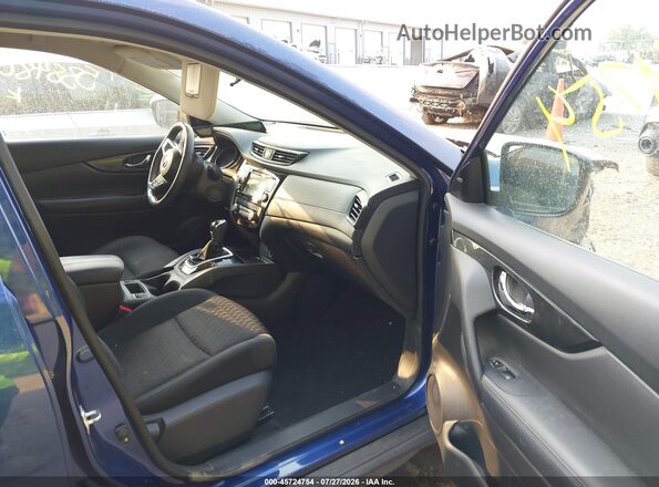 KNMAT2MT4JP538480 2018 NISSAN ROGUE Blue Սալոնի դիմացի տեսք
