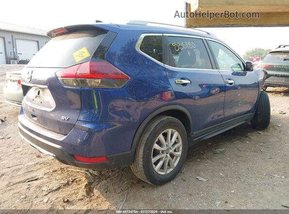 KNMAT2MT4JP538480 2018 NISSAN ROGUE Blue Հետևի աջ