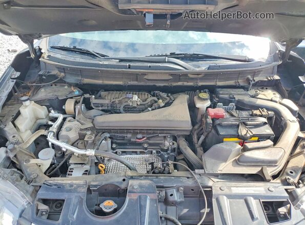 KNMAT2MT4JP555134 2018 NISSAN ROGUE Черный Вид задней части салона