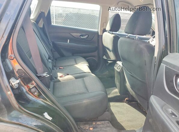 KNMAT2MT4JP555134 2018 NISSAN ROGUE Черный Вид задних сидений