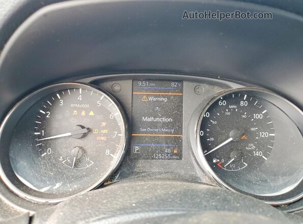 KNMAT2MT4JP555134 2018 NISSAN ROGUE Черный Вид щитка приборов