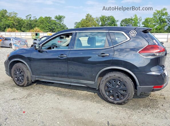 KNMAT2MT4JP555134 2018 NISSAN ROGUE Черный Задняя левая четверть