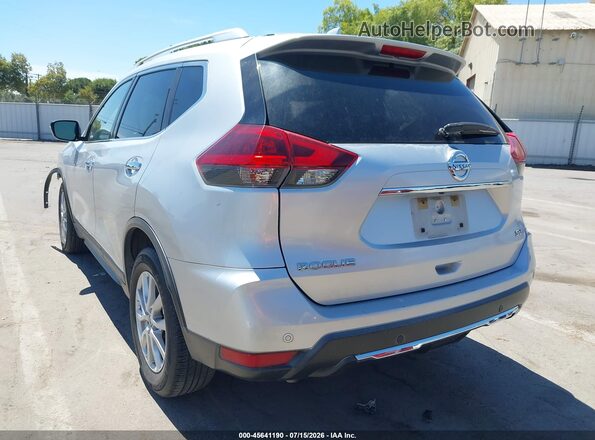 KNMAT2MT4KP509496 2019 NISSAN ROGUE Silver Trasero izquierdo