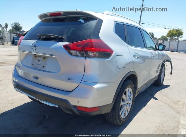 KNMAT2MT4KP509496 2019 NISSAN ROGUE Silver Trasero derecho