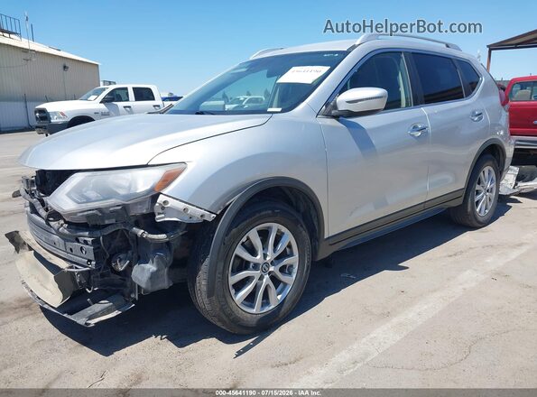 KNMAT2MT4KP509496 2019 NISSAN ROGUE Silver Vista tres cuartos delantera izquierda