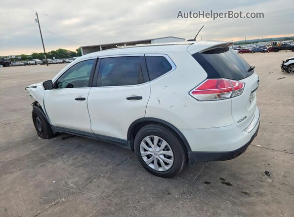 KNMAT2MT5GP593531 2016 NISSAN ROGUE Белый Задняя левая четверть