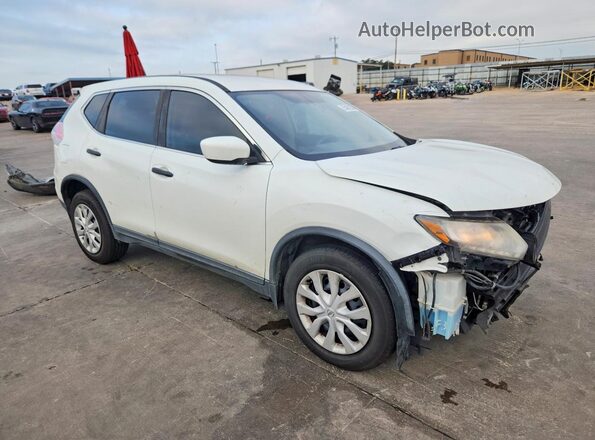 KNMAT2MT5GP593531 2016 NISSAN ROGUE Белый Передняя правая четверть