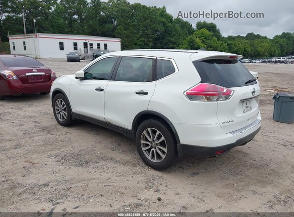 KNMAT2MT5GP613552 2016 NISSAN ROGUE White Задня ліва чверть